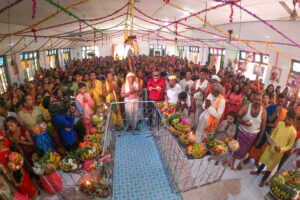 Read more about the article သနန္တန ဓမ္မရိပ်သာ – ကျောက်တံခါး၏ နှစ် (၅၀)ပြည့် ရွှေရတု